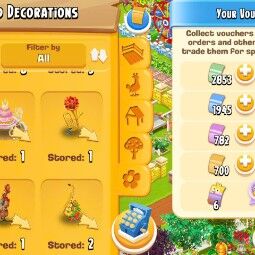 VIP ACC OLD CODE TAG 7 DIGIT. Level 193 barn 6550 silo 6200. Available 3000 gems-12m coins-6500 vouchers. Level 50 town with lots of animals. Beautiful decorati 2